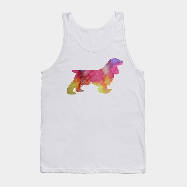 Cocker Spaniel Tank Top by BittenByErmines